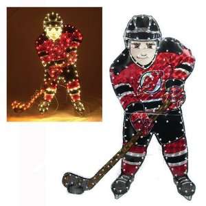  New Jersey Devils Nhl Light Up Player Lawn Decoration (44 