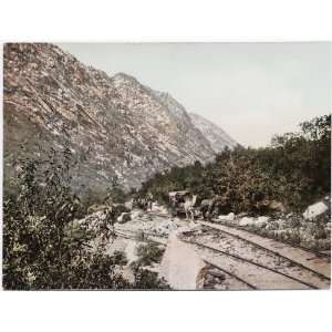  Reprint Little Cottonwood Canyon, Utah 1899
