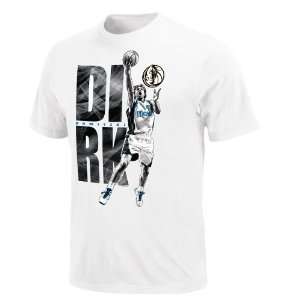   NBA Dallas Mavericks Dirk Nowitzki Swagger T shirt