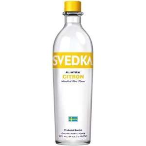  Svedka Vodka Citron 70@ 1.75L Grocery & Gourmet Food