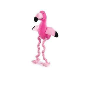    Grriggles Plush Shore Thing Bungees Dog Toy, Flamingo