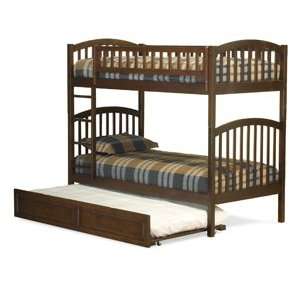  Richmond Twin Bunk Bed with Twin Trundle Bed by Atlantic 