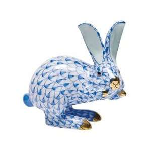  Herend Bunny Hop Blue Fishnet
