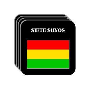  Bolivia   SIETE SUYOS Set of 4 Mini Mousepad Coasters 
