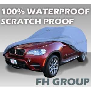 100% Waterproof Car Cover for SUV, Hatchback, Wagon and Minivan, Sizes 