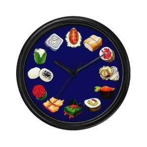 Sushi Food Wall Clock by 