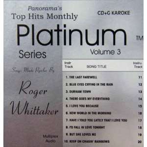  Top Hits Monthly Karaoke The Hits of Roger Whittaker 