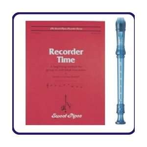  Yamaha Blue Recorder & Recorder Time Book Musical 