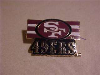 San Francisco FORTY NINERS 2002 Peter David PIN very nice one  