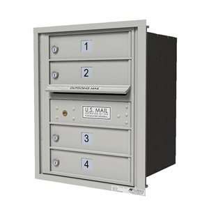   Mailboxes 4CDT6 4PG Suite Versatile Recessed Cluster