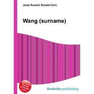  Wang (surname) Ronald Cohn Jesse Russell Books