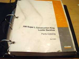 Case 590 Super L Construction King Parts Manual Catalog  