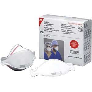  MASK RESP/SURG N95 F/F 1870 3M Size 20 Health & Personal 