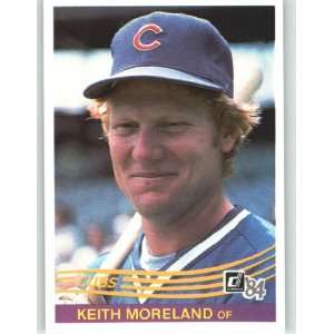  1984 Donruss #483 Keith Moreland   Chicago Cubs (Baseball 