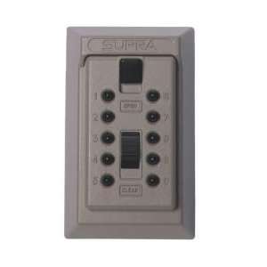  SUPRA 1409 Surface Mount Lock Box,Clay,Pushbutton Office 