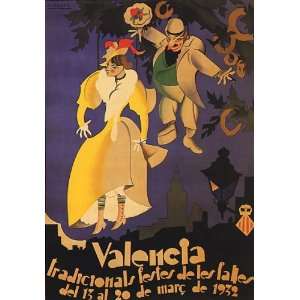  VALENCIA TRADICIONALS FESTES DE LES FALLES 1932 SPAIN 