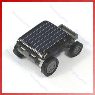 The Worlds Smallest Mini Solar Power Toy Car Racer New  