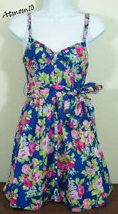 NWT Abercrombie & FitchJENNIE FLORAL SUNDRESS NEW S  