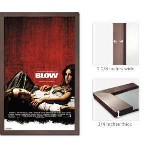  Slate Framed Blow Movie Johnny Depp Poster Fr10592