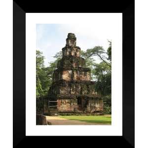  Satmahal Prasada, Sri Lanka Large 15x18 Framed Photography 
