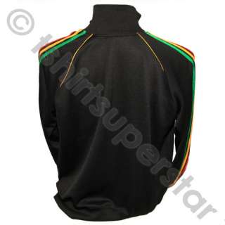 NEW Jamaican Bob Marley Zip Top Jacket Size M / L / XL  