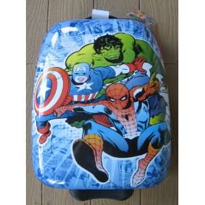  Marvel Comics Superheroes Childs Rolling Suitcase Toys 