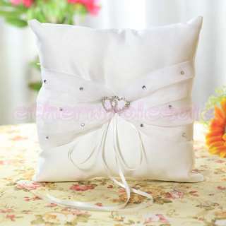 Wedding Ceremony Satin Ring Bearer Pillow different styles you u pick 