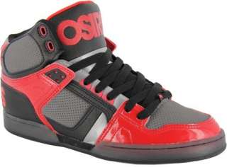Osiris NYC 83 Bronx Black Red Charcoal Shoe 8 8.5 9 9.5 10 10.5 11 11 