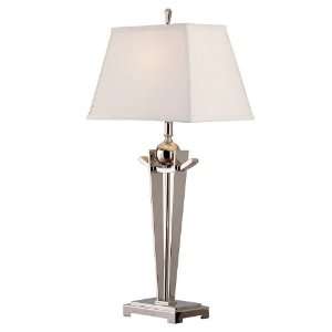  Mario Lamps 09T517 Polished Table Lamp, Chrome