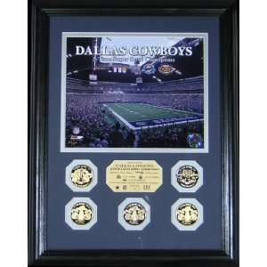  Dallas Cowboys 5 Time Super Bowl Champs Photomint Sports 