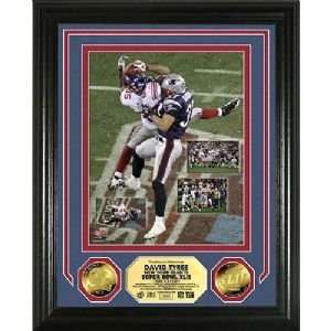 David Tyree Super Bowl 42 The Catch Gold Coin Photo Mint  