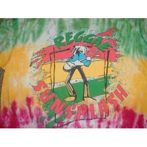  Reggae Sunsplash XXL Tye Dye T Shirt Tour 1990 Everything 