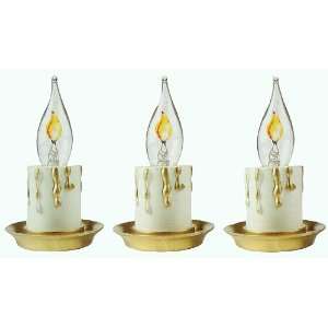    Set Of 7 Flicker Flame Candle C7 Christmas Lights
