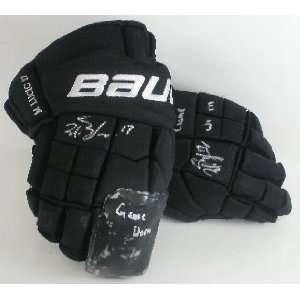   Gloves w/ Finger Cover   Autographed NHL Gloves