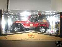 Maisto 118 Jeep Wrangler Rubicon Brush Fire Unit NIB  