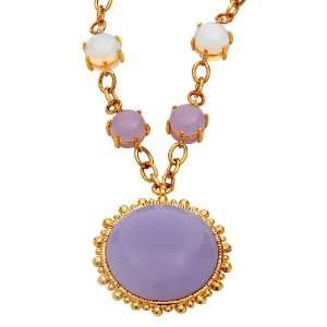   Colored Glass Cabochon Pendant & Beads Metropolitan Museum Jewelry