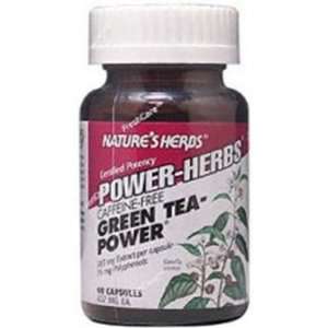  Green Tea No Caff Cert Pot 60 Capsules Health & Personal 