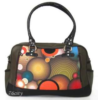 STW Travel Overnight Bag Vintage Art Weekend Carry Nwt  