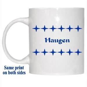  Personalized Name Gift   Haugen Mug 