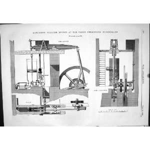  Engineering 1879 Newcomen Winding Engine Farme Collieries 