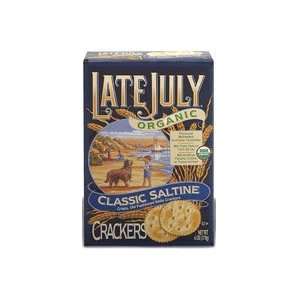   Snacks Organic Round Saltine Crackers    6 oz