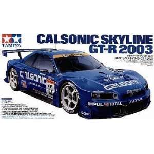  Calsonic Nissan Skyline GT R 2003 Model Car 1 24 Tamiya 