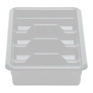   Gray Poly 4 Compartment Cutlery Cambox 