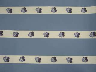 LOT 3 DR SCHUMACHER Violet Stripe Periwinkle Wallpaper  