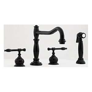   Kitchen Faucet W/ Side Spray & LV Style Handles