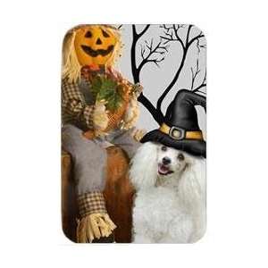    Poodle Tempered Large Cutting Board Halloween