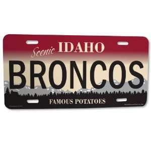  Front License Plate   State of Idaho   Broncos Sports 