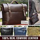 MENS LEATHER Business Work Large
