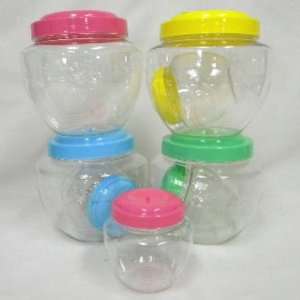  Plastic Container Jar Case Pack 24