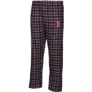  Boston Red Sox Youth Navy Blue Red Plaid Legend Flannel 
